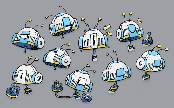 T.A.D. (character expression sheet)